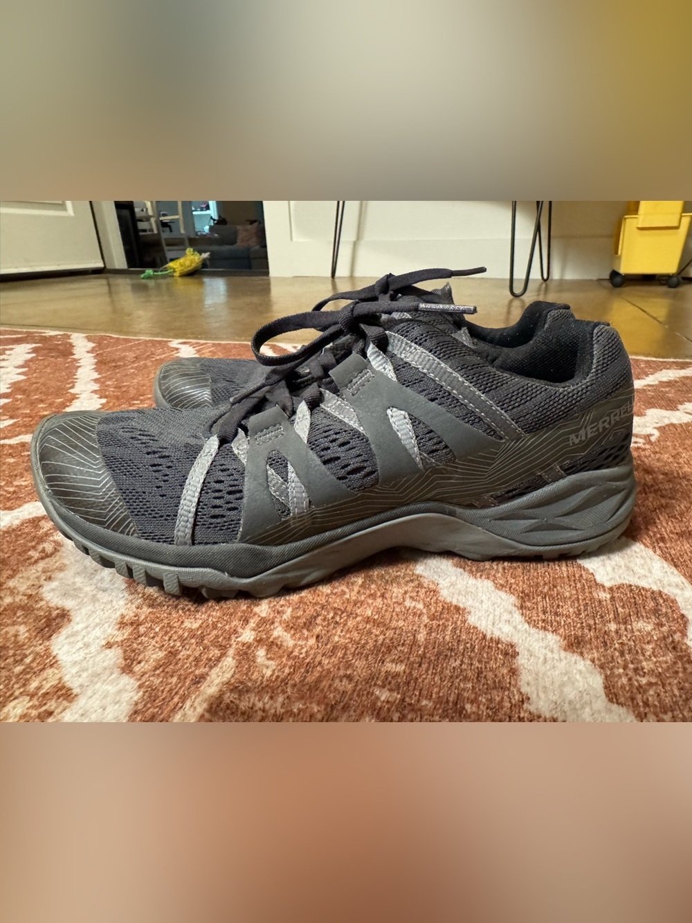 Merrell Women's Siren Edge 3 Waterproof hiking shoes sneaker granite size 7